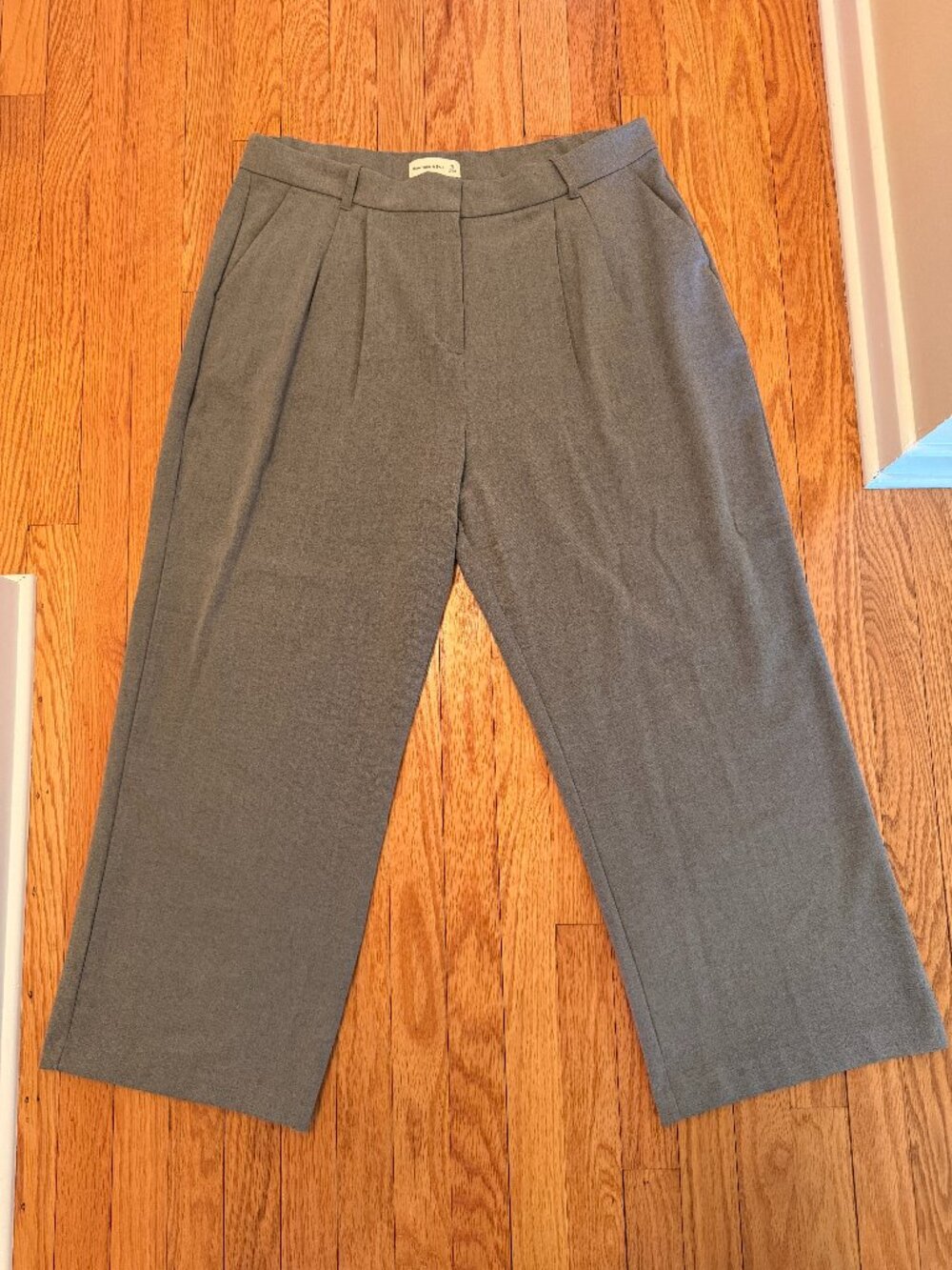 Tailored Brushed Suiting Wide Leg Pant